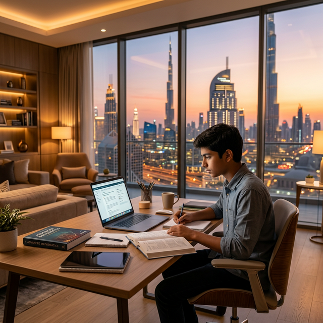 Indian Student in Gulf Studying